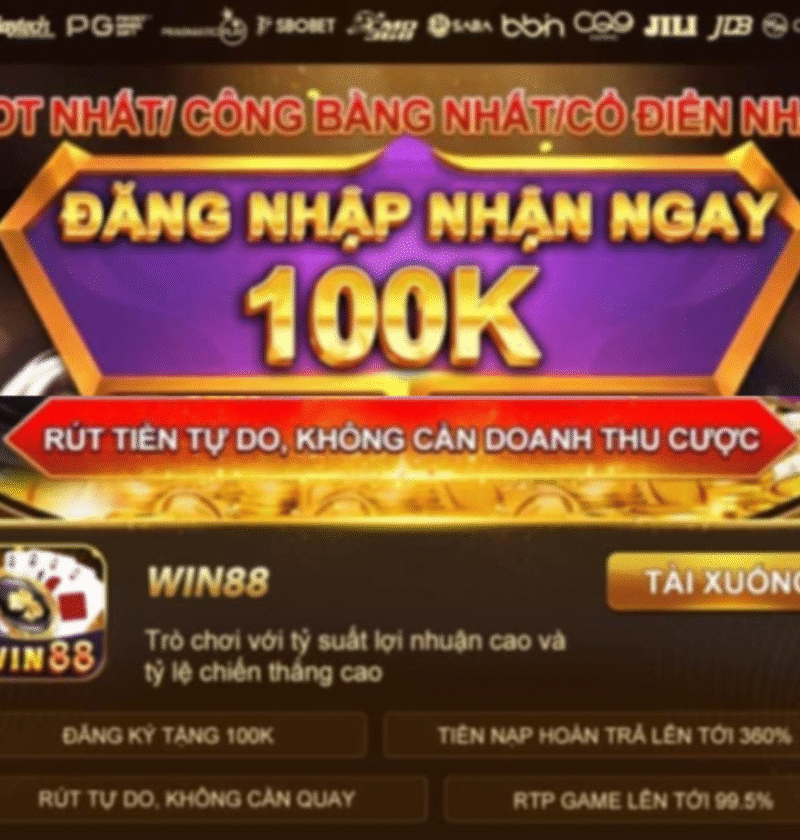 win88 tặng 100k miễn phí - Tải game win88 tại đây
